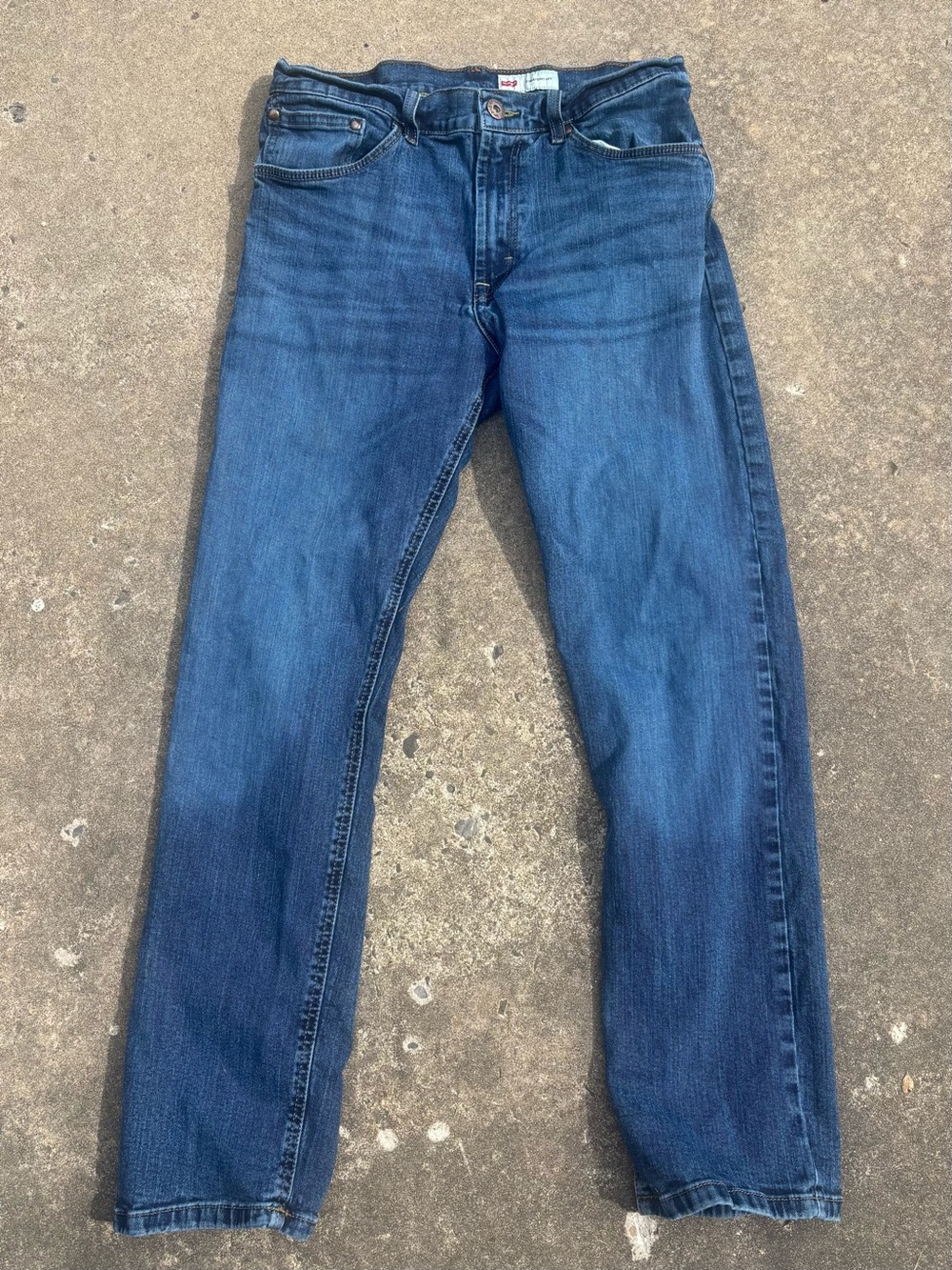 Levi's Men's Blue Straight Jeans